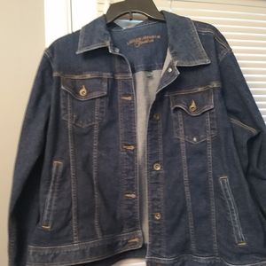 Women's Plus Size Denim Jean Jacket